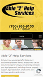 Mobile Screenshot of able2helpservices.com